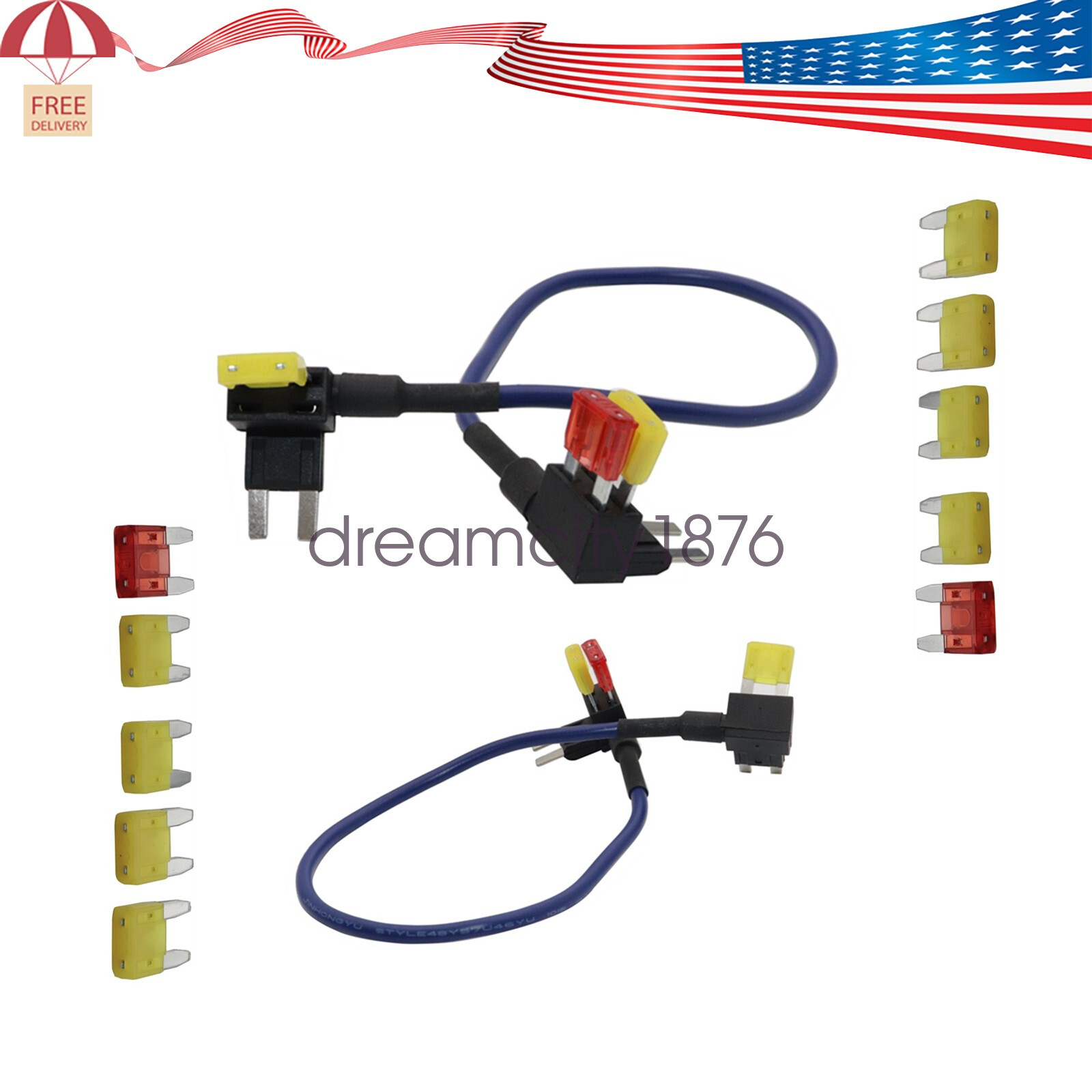 2X TIPM Repair Fuel Pump Relay Bypass Cable Fit Dodge Ram 1500 2500 3500 07-16