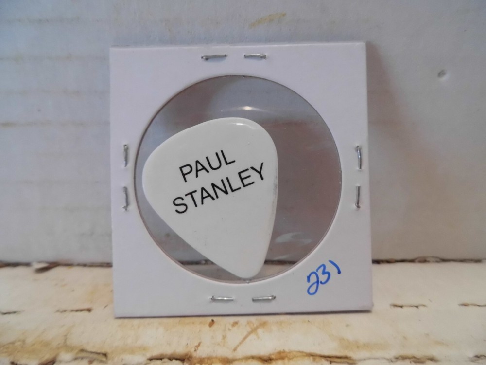 KISS "PAUL STANLEY" 2012 TOUR GUITAR PICK~READ DESCRIPTION (18~9)