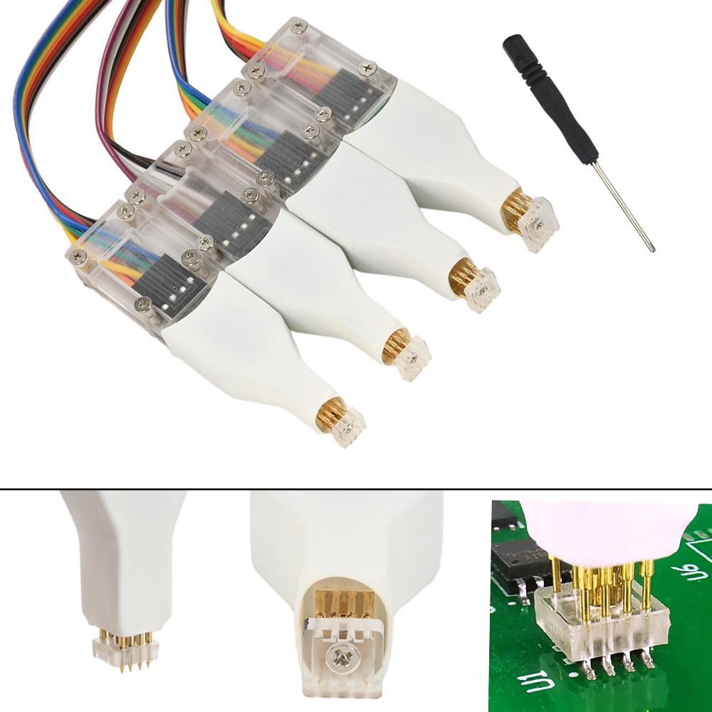 SOP8/WSON8/QDFN8 SPI Adapter Clip Pin Flash on Chip Read＆Write Probe For Program