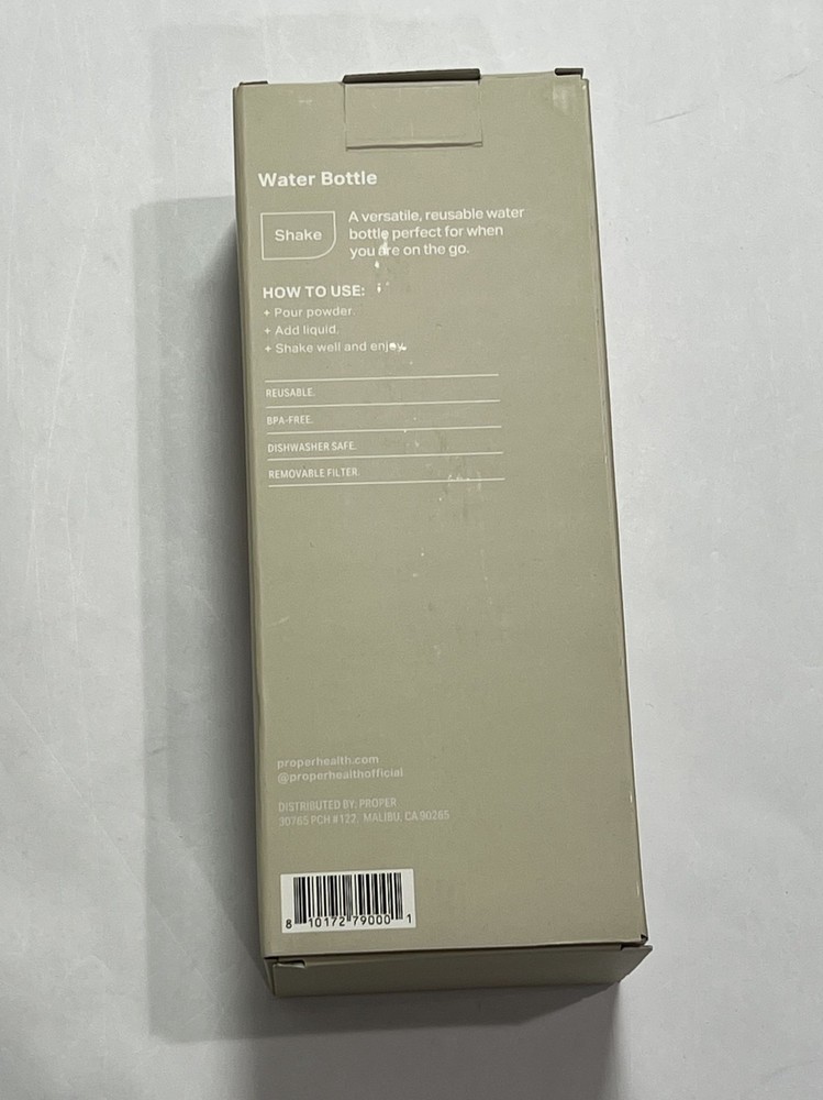 Proper Water Bottle