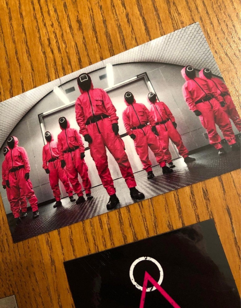 Squid Game fridge magnets