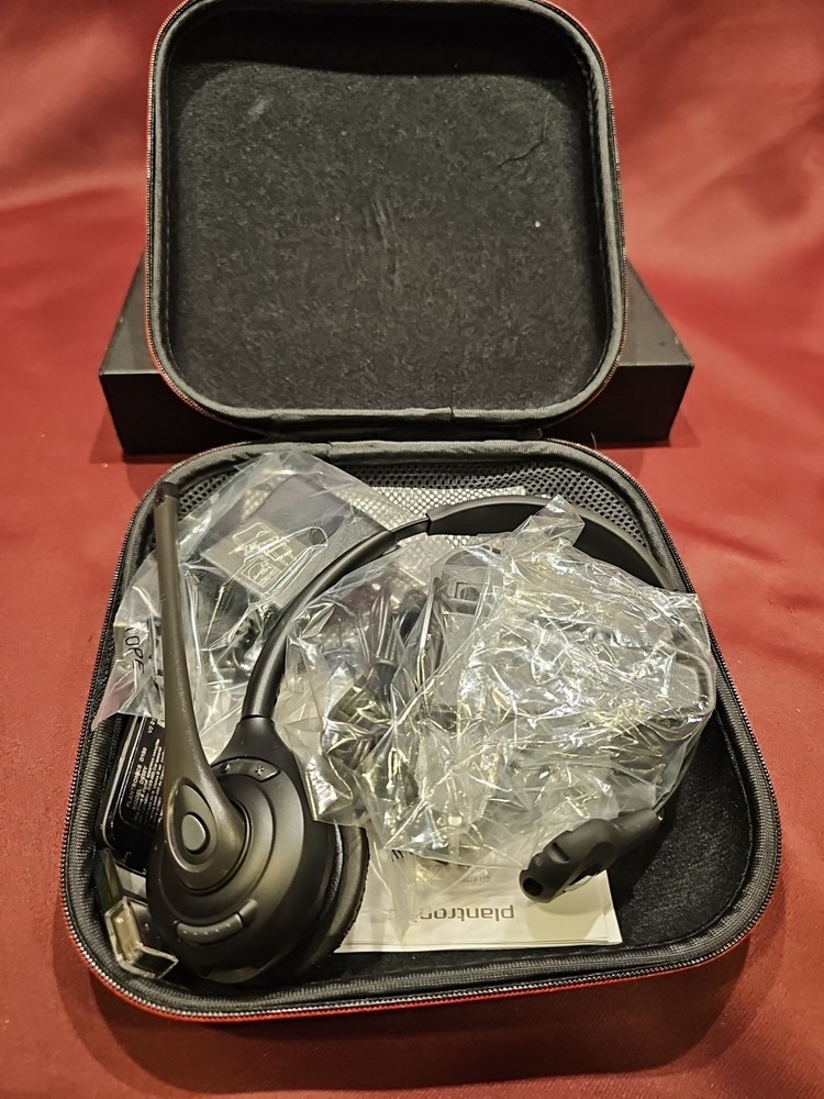 NEW Plantronics Savi W410 UC Mono DECT Wireless USB Computer Headset