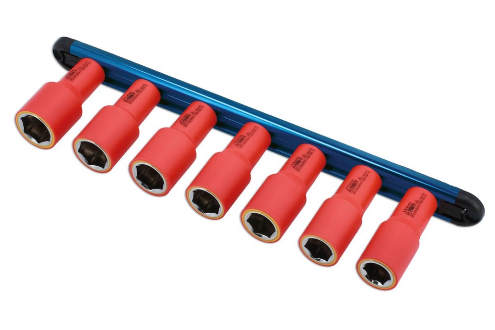 Laser Tools VDE Insulated Socket Set 16-22mm 3/8"D 7pc 8989