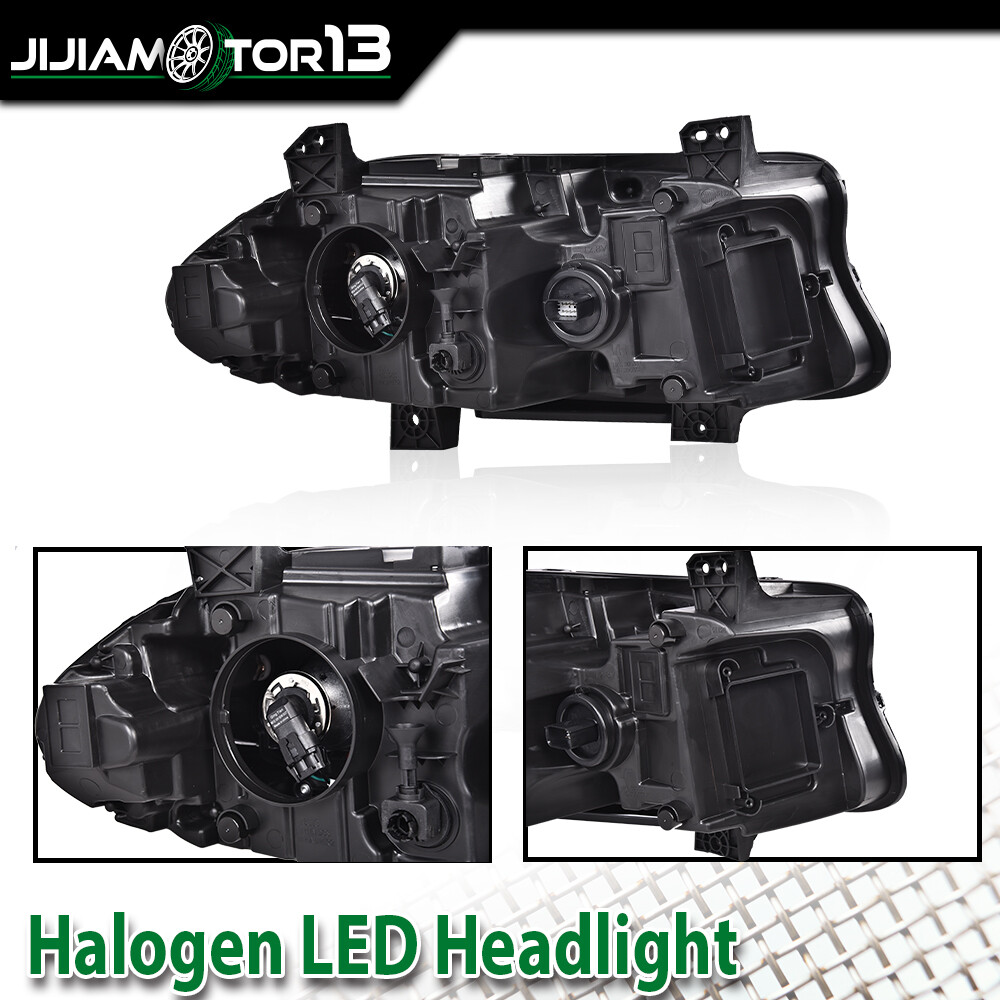 FIT FOR DODGE CHARGER 2015-2021 2022 HALOGEN HEADLIGHT LAMPS RIGHT + LEFT SIDE
