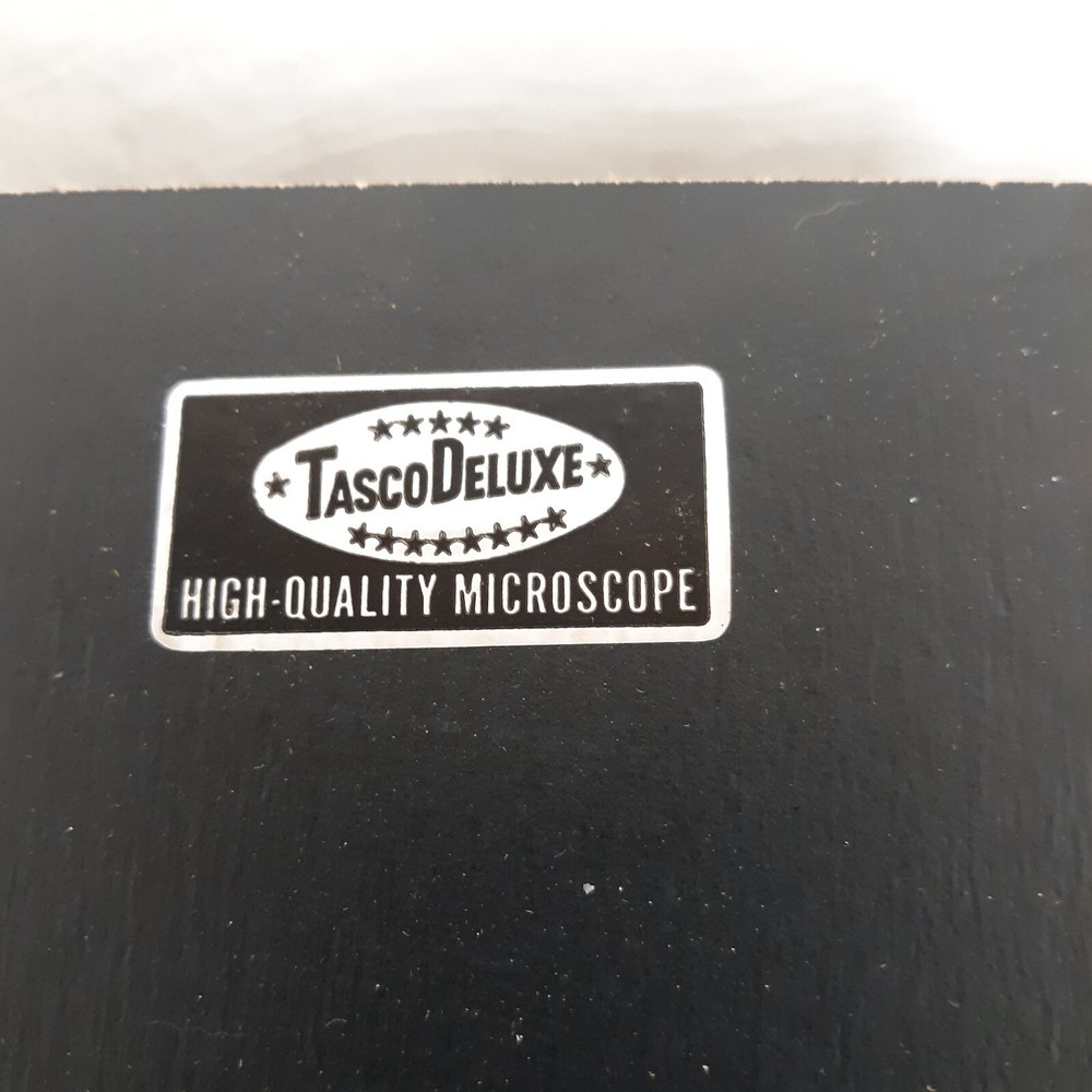 Vintage Tasco Microscope 50X - 750X with Box