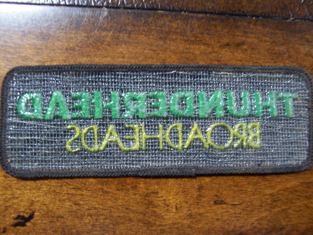 Thunderhead Broadheads Patch Small Vintage