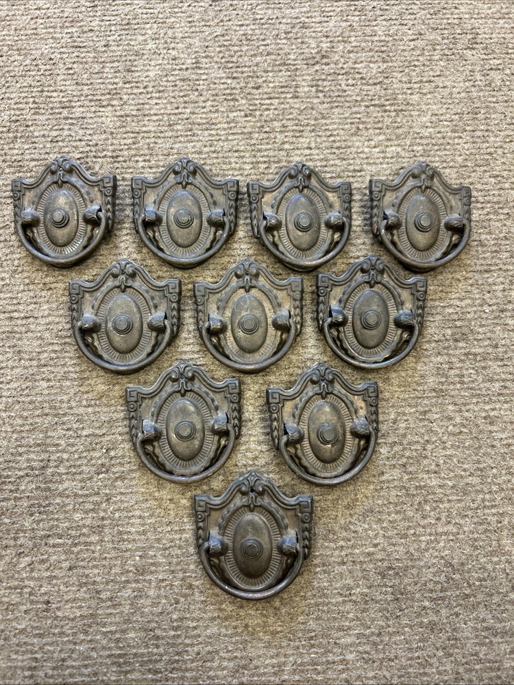 Vintage Drawer Pulls Brass 10