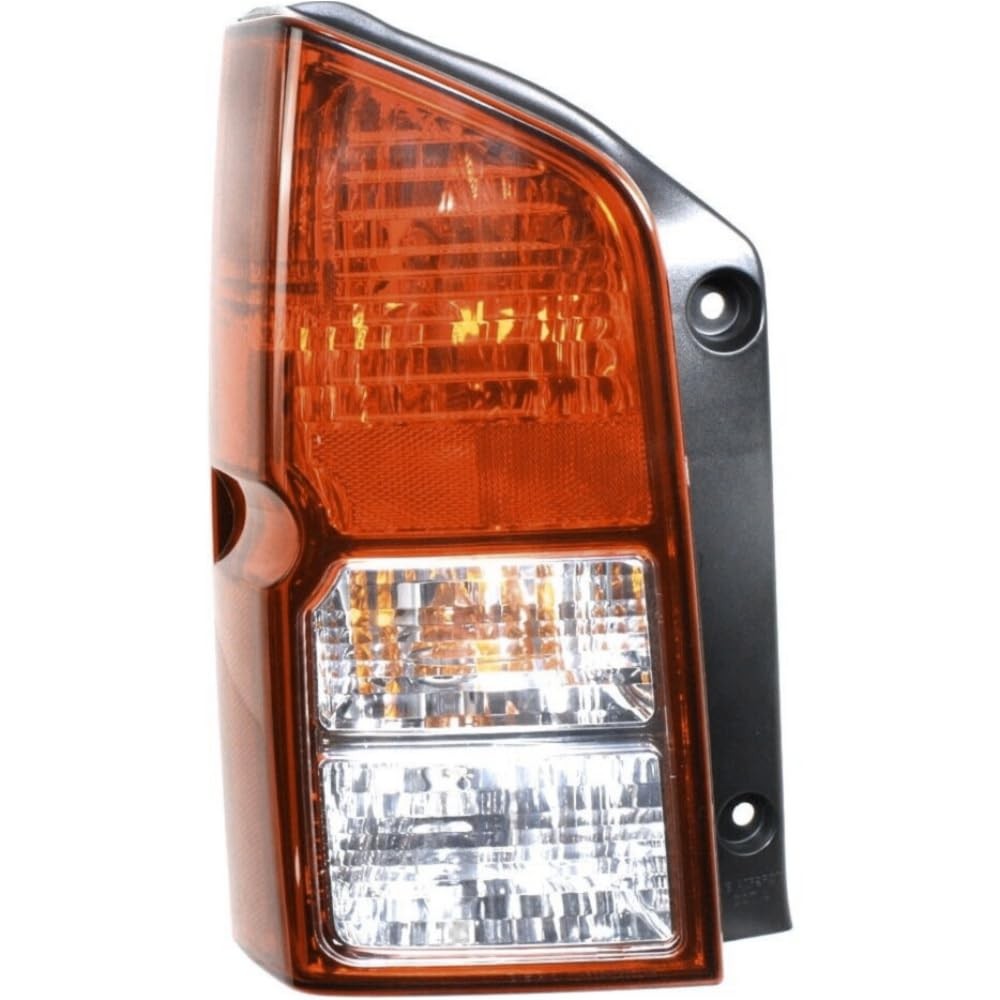 Left Tail Light Assembly Red/Clear Lens w/Bulb Pathfinder 2005 XE/2011 Silver