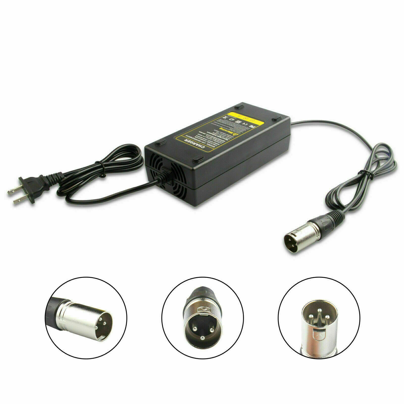 24V XLR Jazzy Electric Mobility Wheelchair Charger Lead-Acid Battery Charger 5A