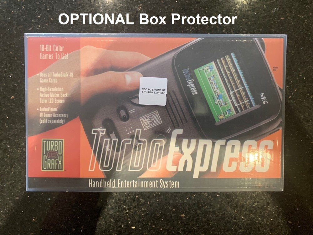 Empty Console Box Optional Polys/Foam / Protector for NEC Turbo Express