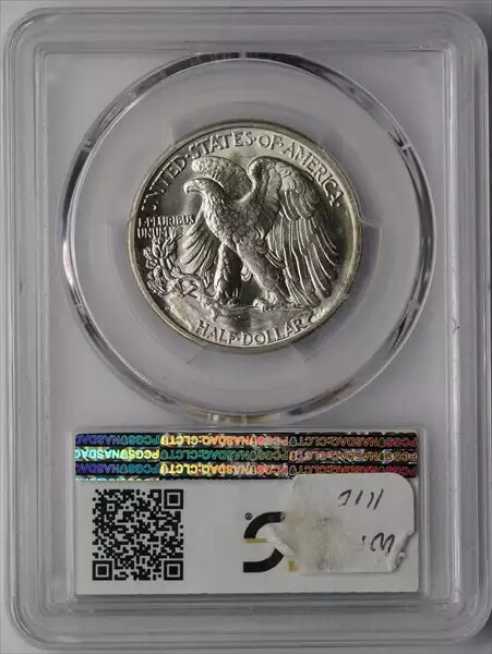 1942-D Walking Liberty Half Dollar PCGS MS66