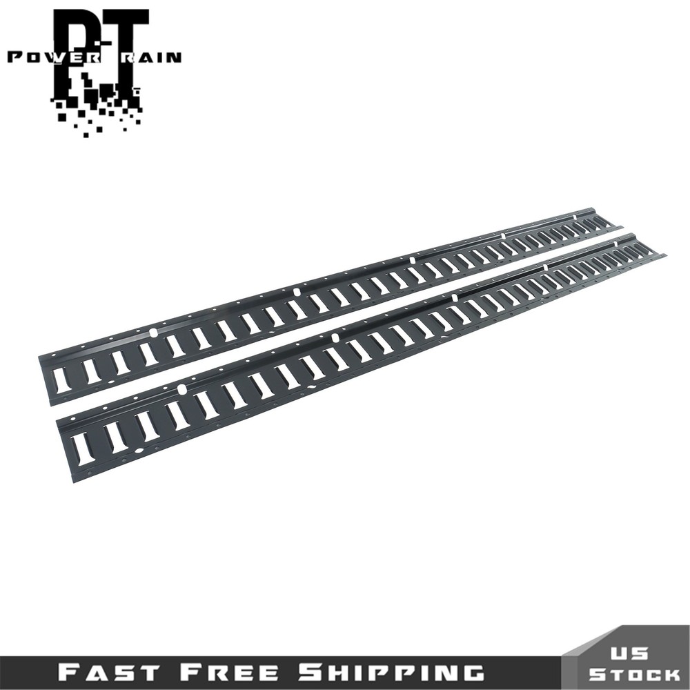 E Track Tie Down Rail Kit 5' (2 Pack) E Track Rails for Garages Vans Trailers