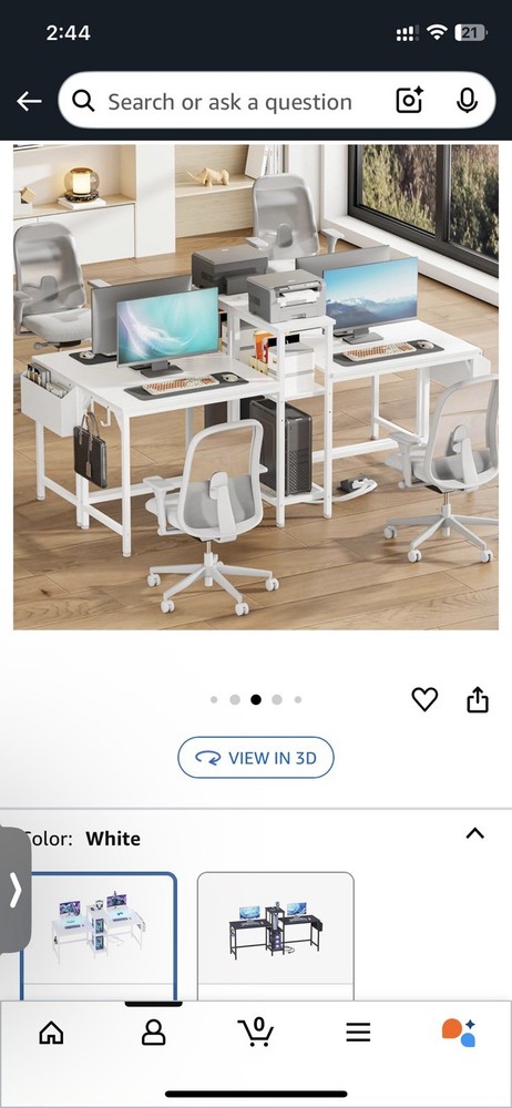 Furologee Double Desk