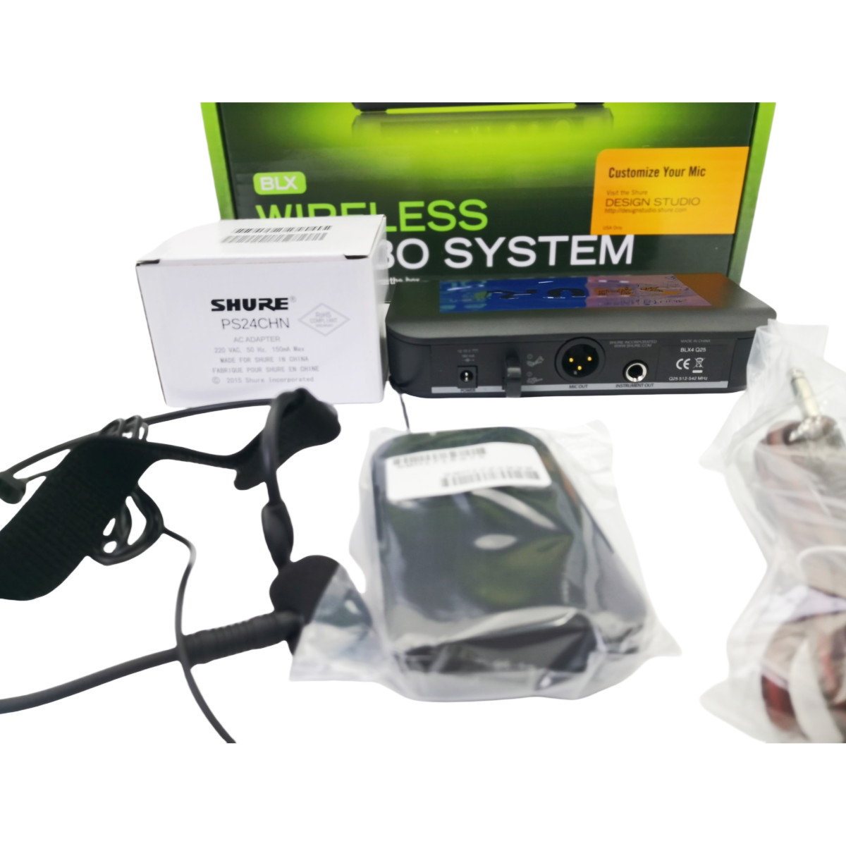 New BLX14/PGA31 Wireless Headworn Microphone System HEADSET SYSTEM W/PGA31