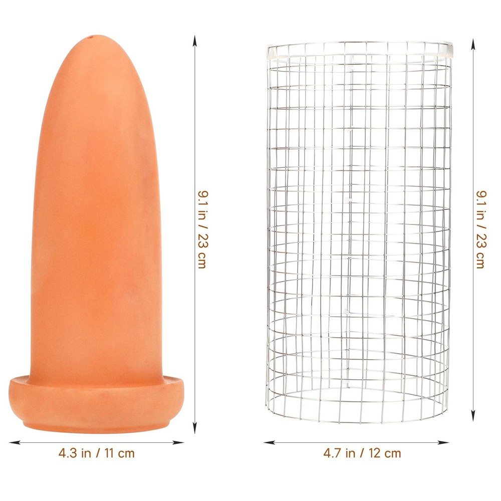 Popetpop Fish Breeding Cones Cave, Ceramic Spawning Breed Cone Spawnin