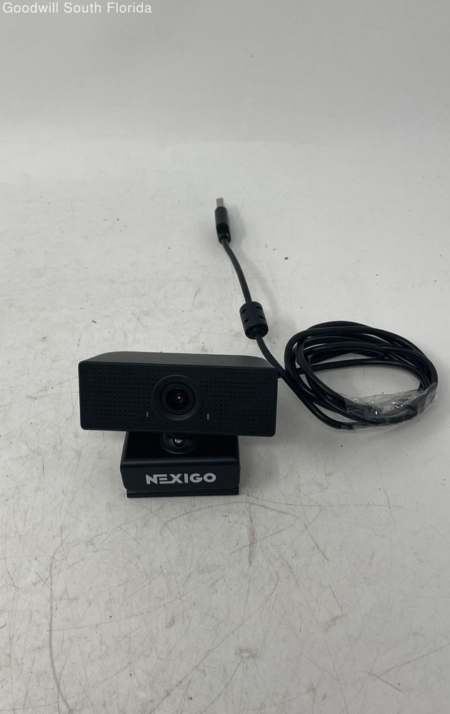 Nexigo Black High Definition USB PC Auto Focus Computer Webcam Not Tested