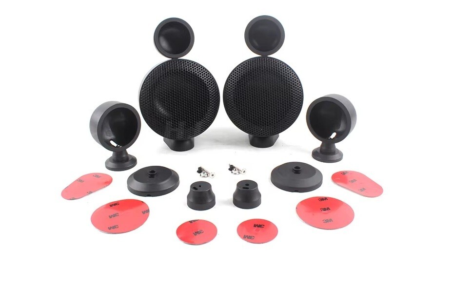 Tweeter Pods for Midrange & Tweeter 2-Way Plastic Speaker Bracket Mount Housing