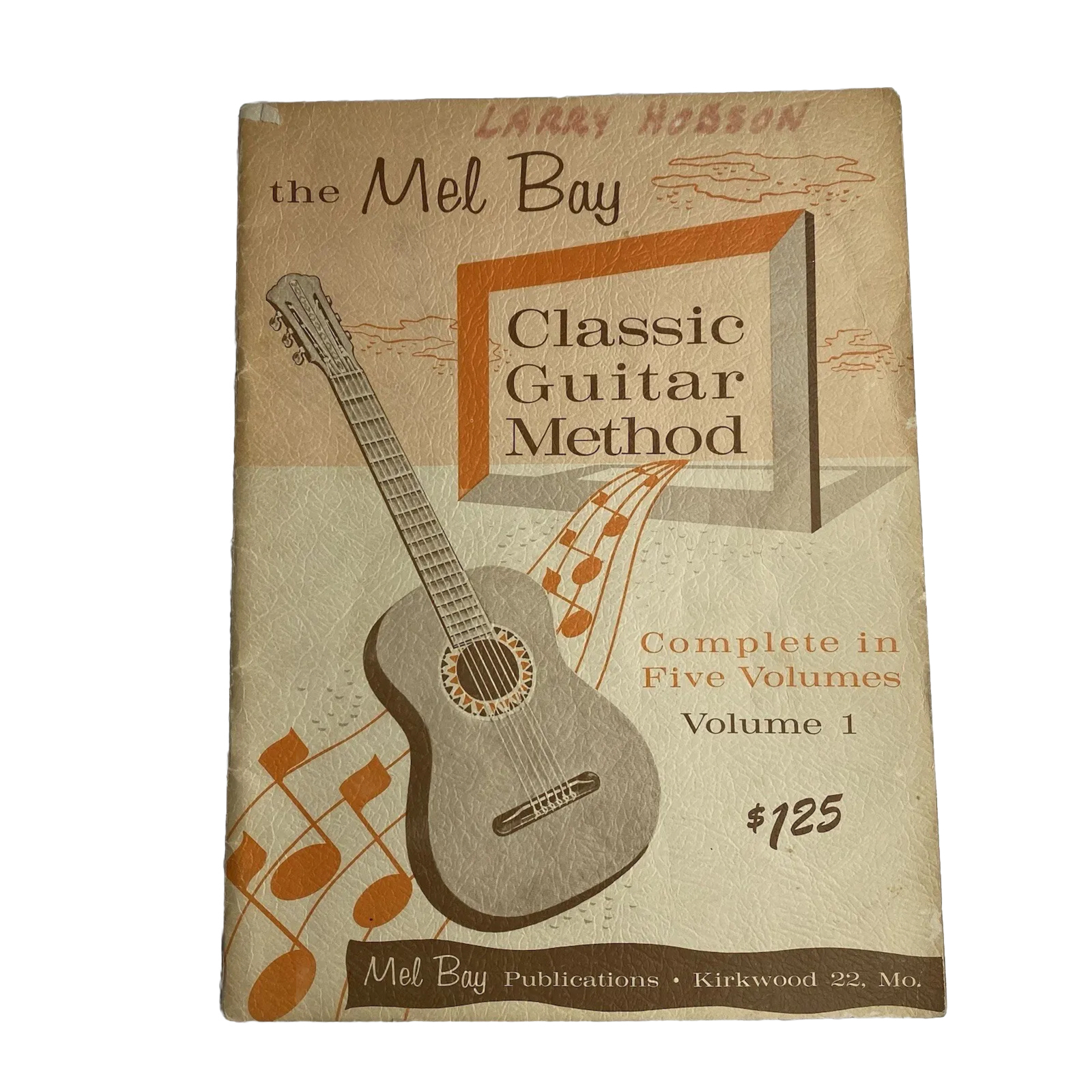 MEL BAY Mel Bay's Classic Guitar Method, Workbook, Volume 1, Vintage 1960
