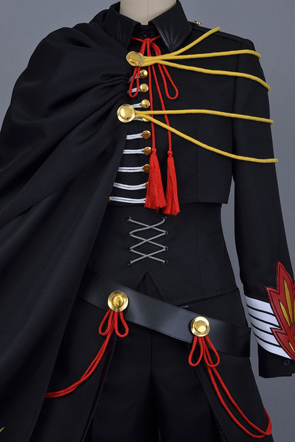 Role playing Ashford anime featuring Rebel Code Black costume