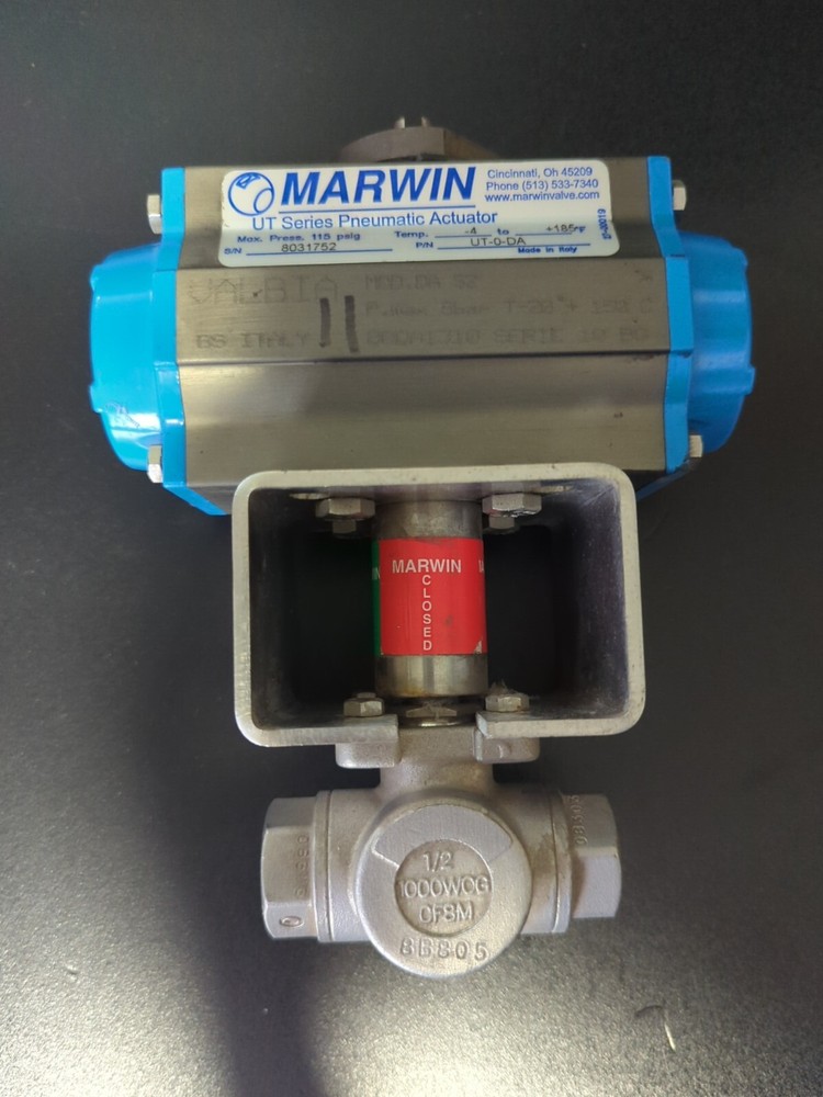 MARWIN CONTROLS VALBIA VALVE ACTUATOR DOUBLE ACTING  # UT-0-DA