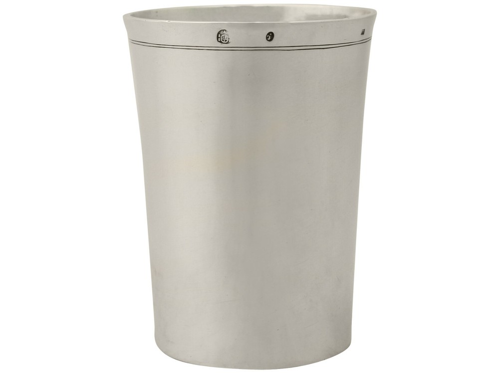 Austro-Hungarian Silver Beaker - Antique Circa 1815