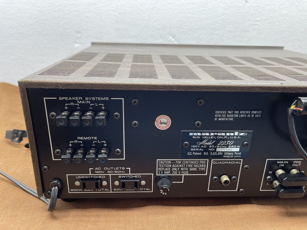 Marantz 2230 Stereo Receiver - Good Working Condition, Led Upgraded