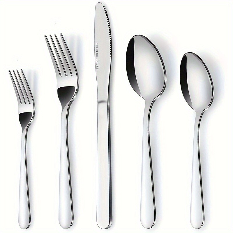 20/40,pcs Stainless SteelTableware Set-SleekModernDesign,PremiumWestern Utensils