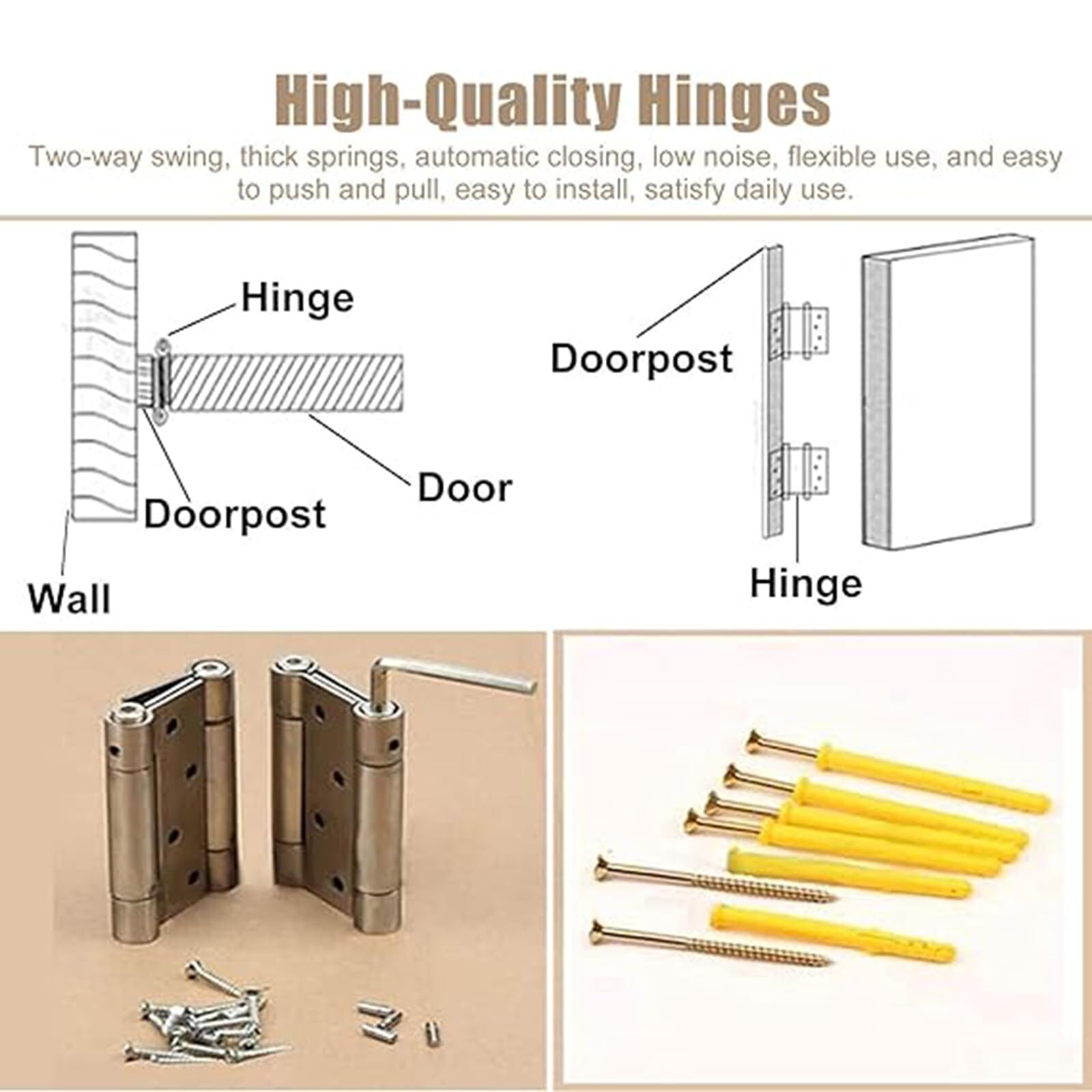 Swinging Doors Cafe Doors, Interior Solid Wood Swing Door, Saloon Cafe Doors,...