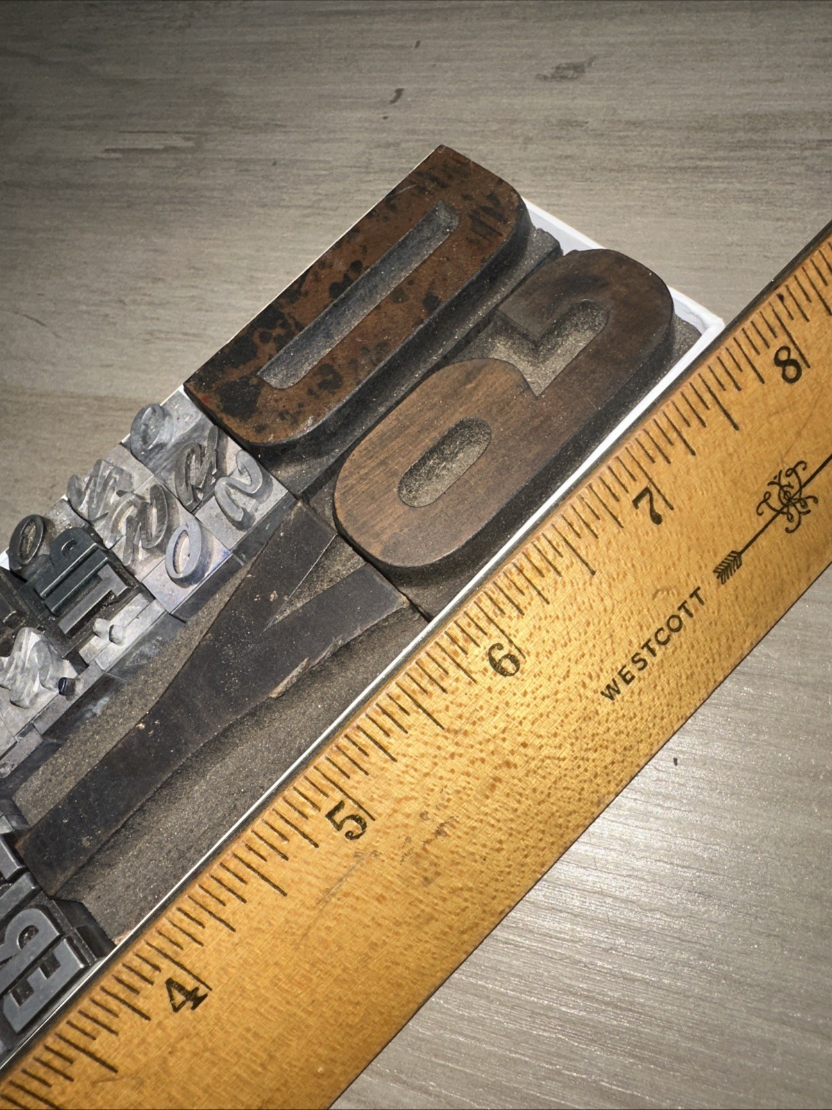 Printing Blocks “ Dingbats Variety “ Nice Collection Letterpress Letters Etc. 2