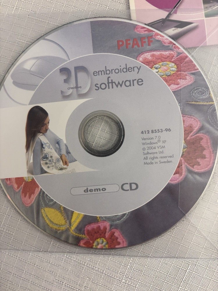 PFAFF 3D Creative Sketch Embroidery Software