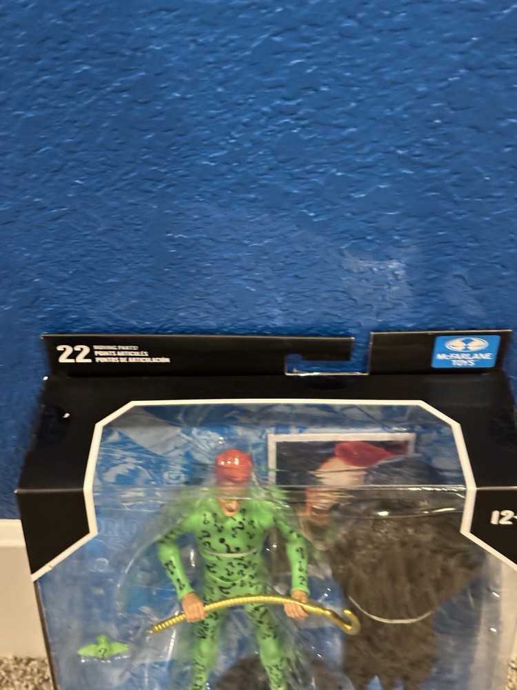 DC Multiverse Batman Forever Riddler Figure & Comic Bundle