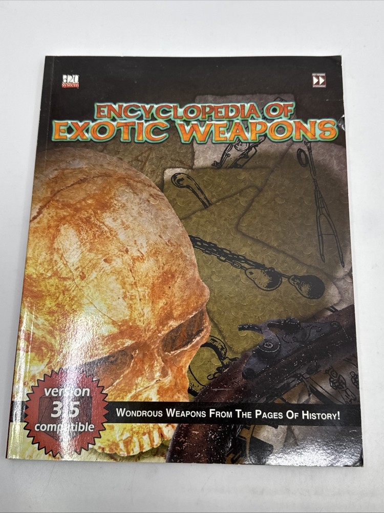 Encyclopedia of Exotic Weapons -d20