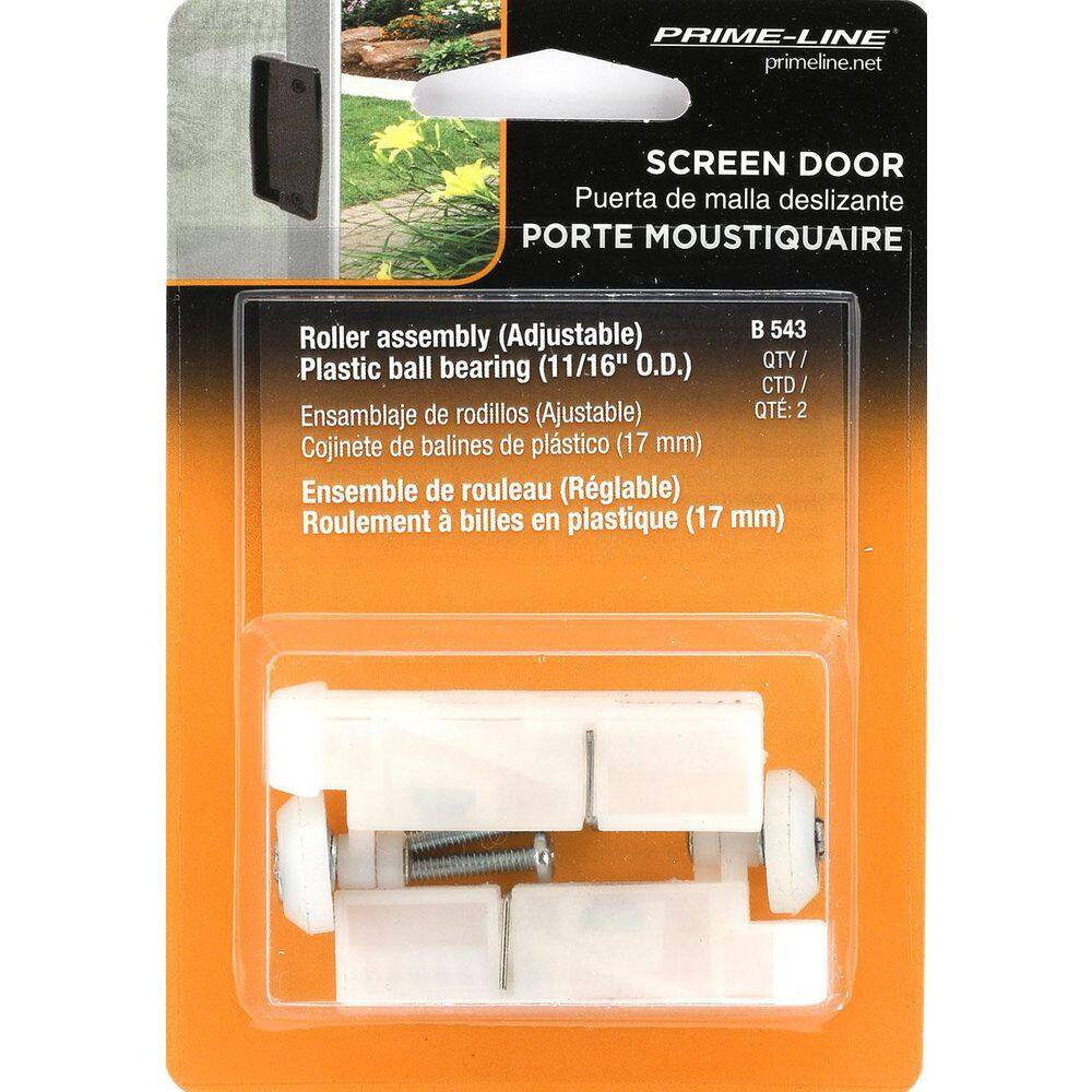 Sliding Screen Door Top Roller Assembly, Hilite (2-Pack)