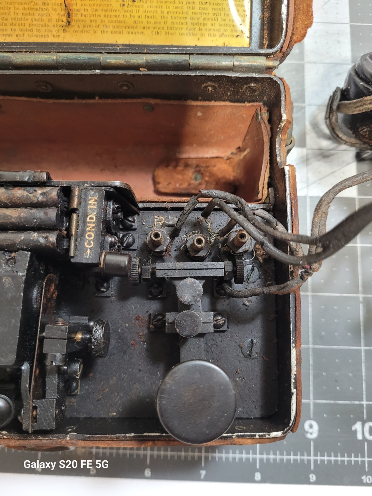 WWI-US Army Signal Corps -SERVICE BUZZER-Model 1914-American Electric Co