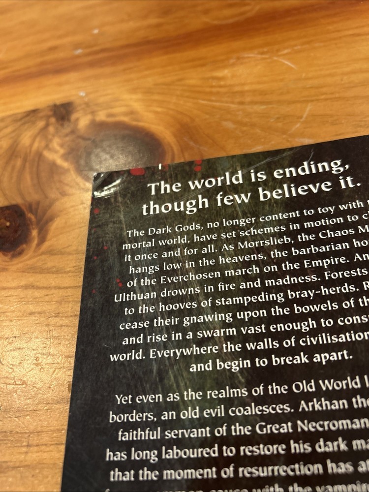WARHAMMER. The End Times. NAGASH The Rules Softcover