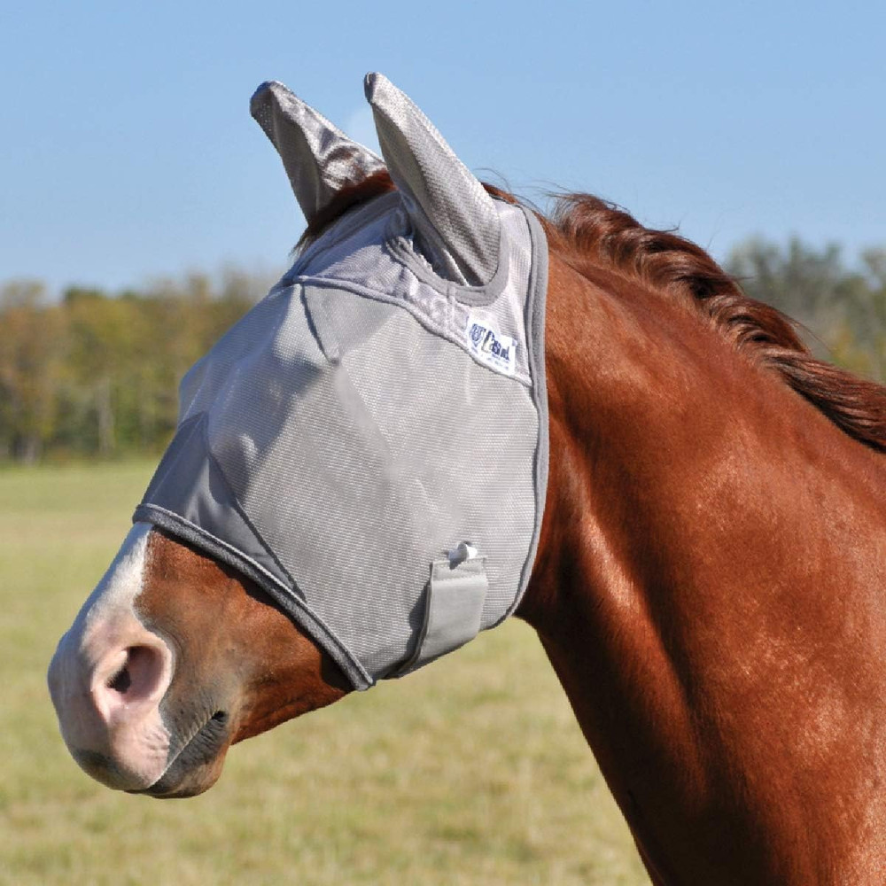 Crusader Fly Mask, Long Nose with Ears