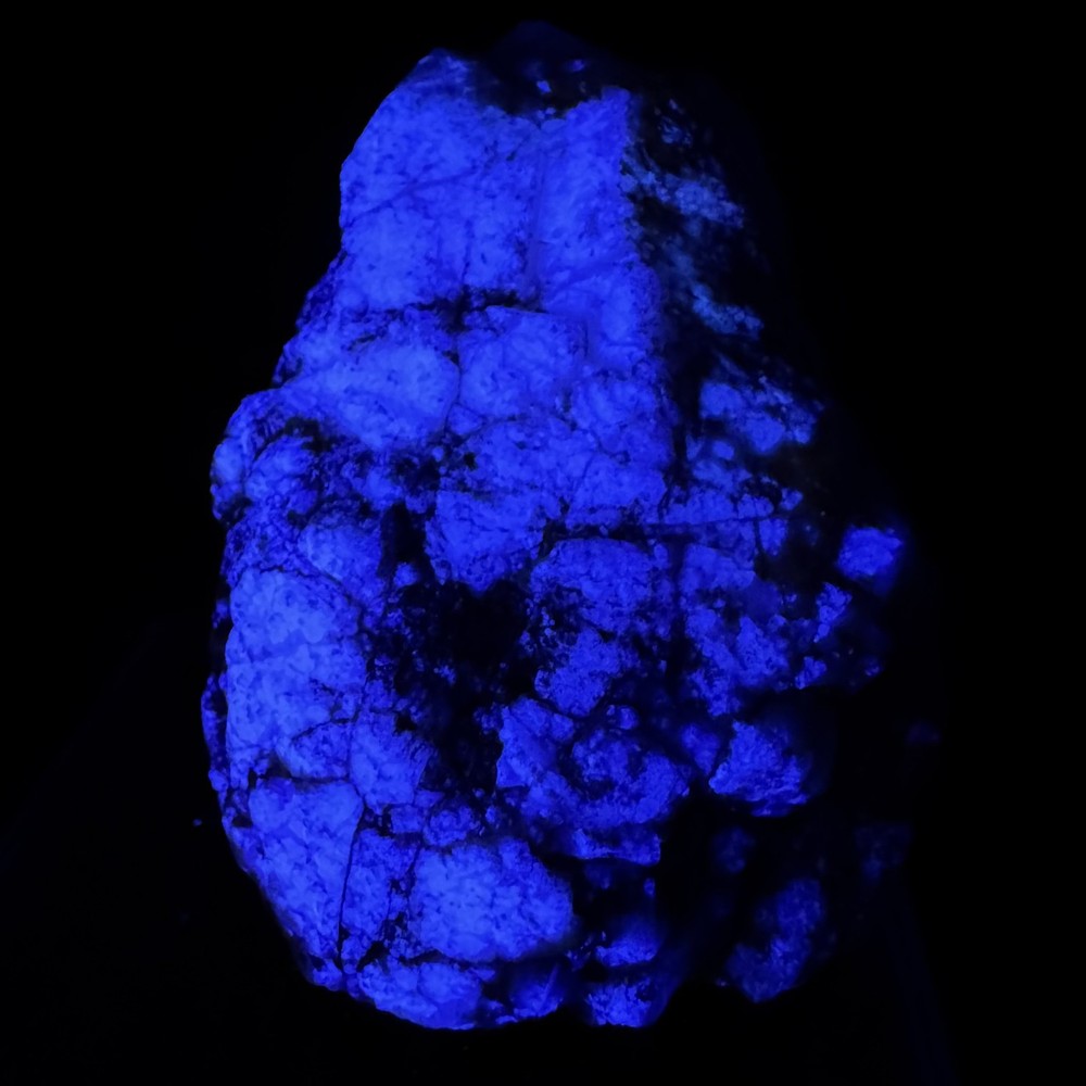 Nice Fluorescent Calcite: Terlingua Mining District, Brewster County, Texas