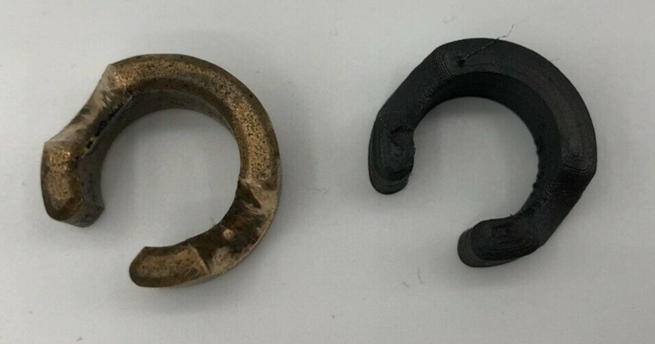 Concept 2 Rower Model C, D, E Brass Bushing Replacement Part Number: 1314