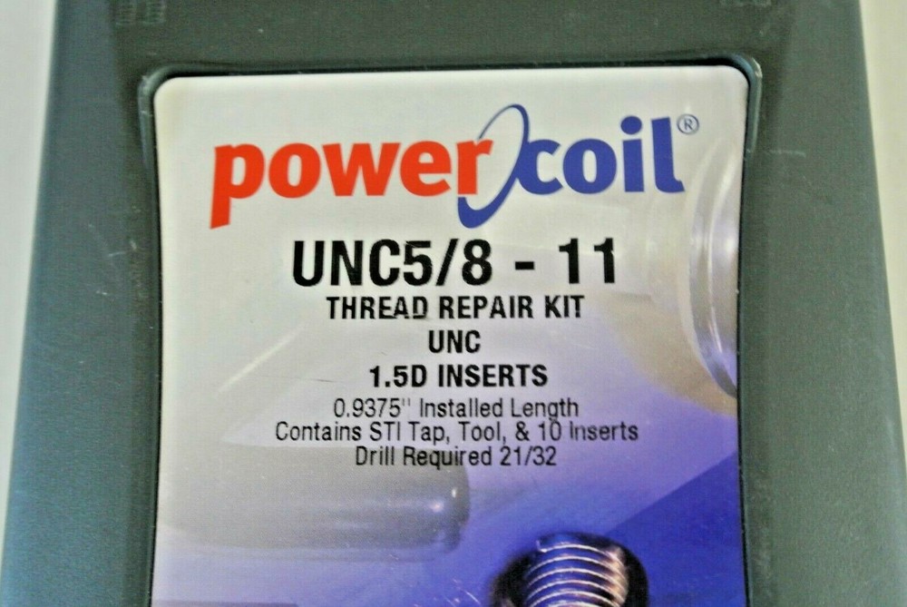 Powercoil UNC5/8 - 11 Thread Repair Kit 1.5D Inserts