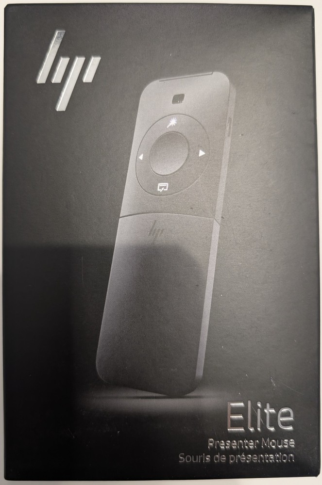 HP Elite Bluetooth Wireless Mouse w/ Laser Pointer Presentation Remote (2CE30AA)