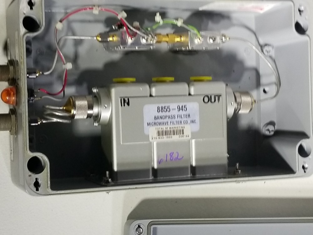 Filter/LNA Modules in Hoffman Steel Boxes (x2)