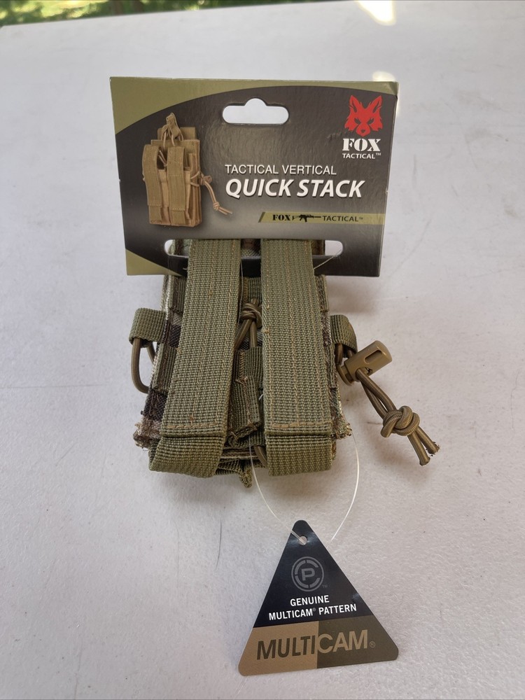 Fox Tactical Vertical Quick Stack Camo NWT AR-15