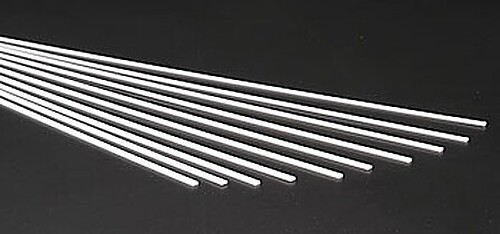 Evergreen Plastic Styrene Strips 4x10 HO Scale (10) - Model Railroad Scratch