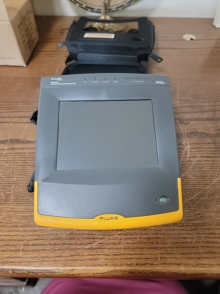 FLUKE Networks OptiView Ethernet PRO Integrated Network Analyzer In Case.
