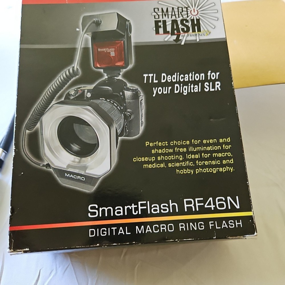 Nikon Phoenix Smart Flash RF-46 Ring Light/Macro Tested