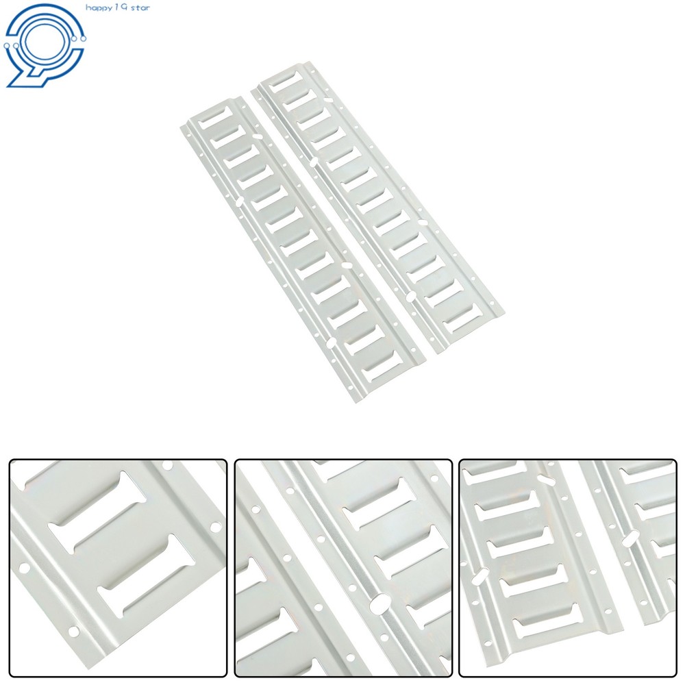 E Track Tie Down Rail Kit 8 Pack 2 FT E Track Rail For Garages Trailers