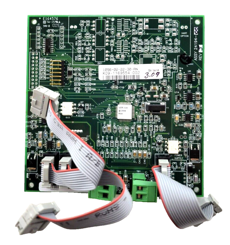 Emerson Rosemount Analytical 1056-02-22-30-AN Analyzer Screen UNTESTED.