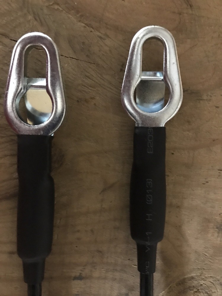 Pair Tailgate Cable Strap For 99-06 Silverado Sierra Avalanche H2 SUT Chevy GMC