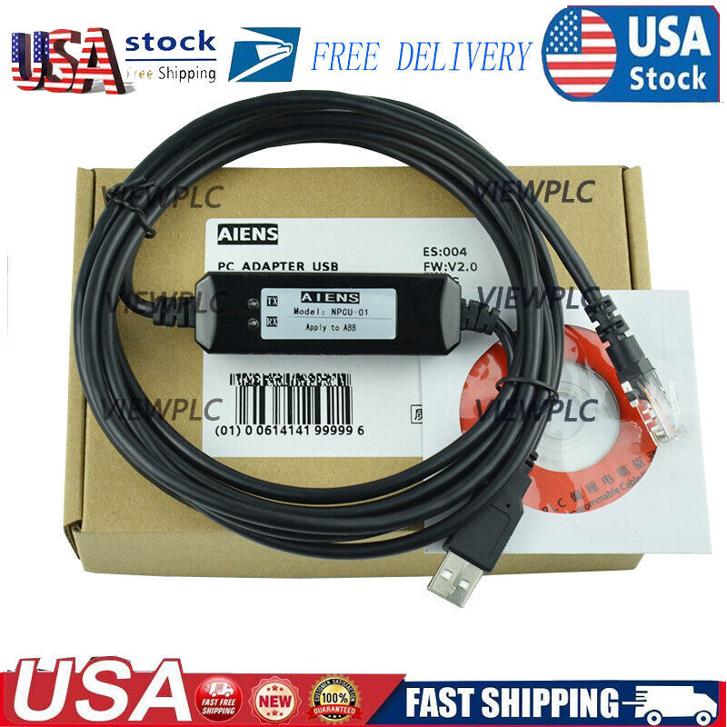 1pc Cable For USB-NPCU-01 Debugging Cable USB Download Cable ABB