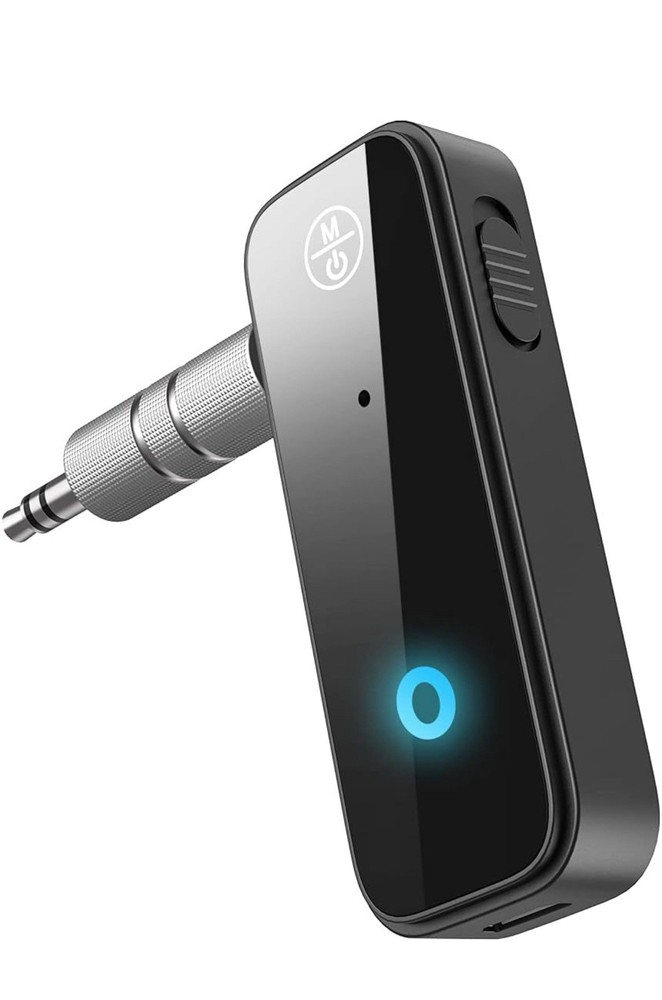 JXTZ Aux Bluetooth 5.3 Adapter for Car, 2 in 1 Wireless Bluetooth Transmitter